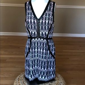 Charlie Jade xs dress with leather trim